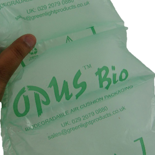 30 Cubic Foot of OPUS BIO biodegradable Air Pillows Cushions 100x200mm